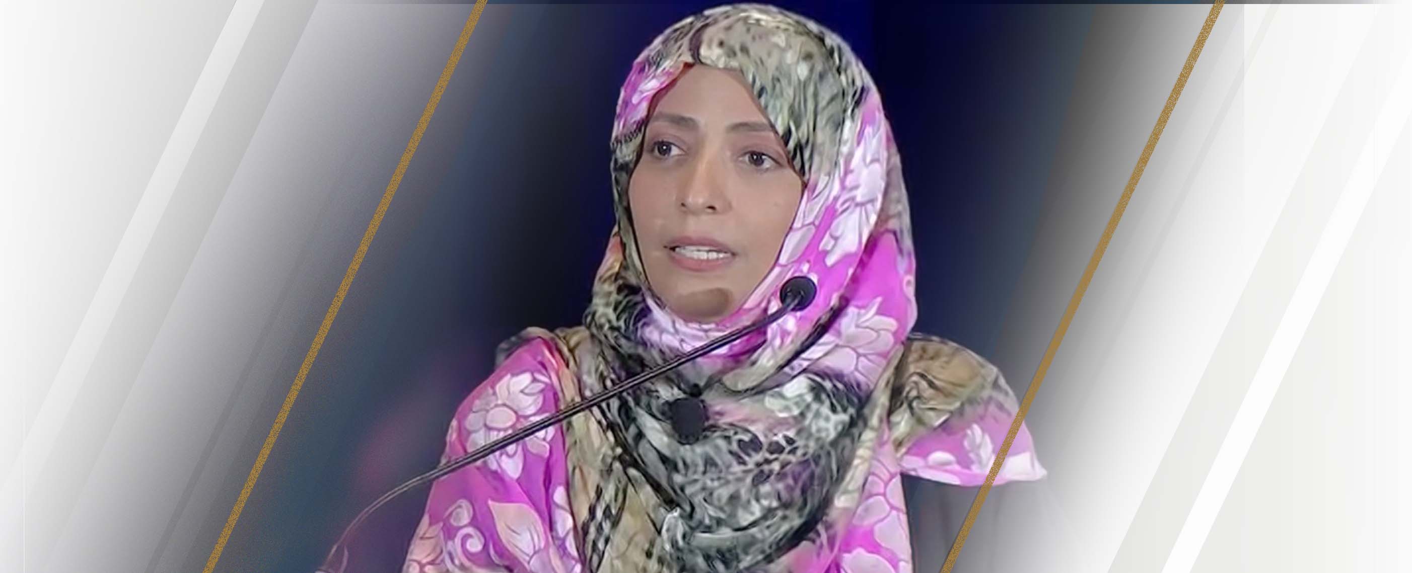 Tawakkol Karman Warns of Global War on Knowledge at U.S. Conference